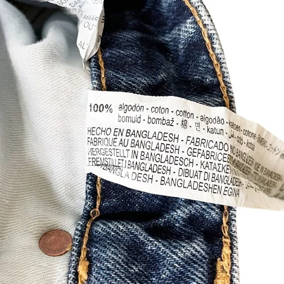 Zara Straight Leg Full Length Jeans - Picture 7 of 9